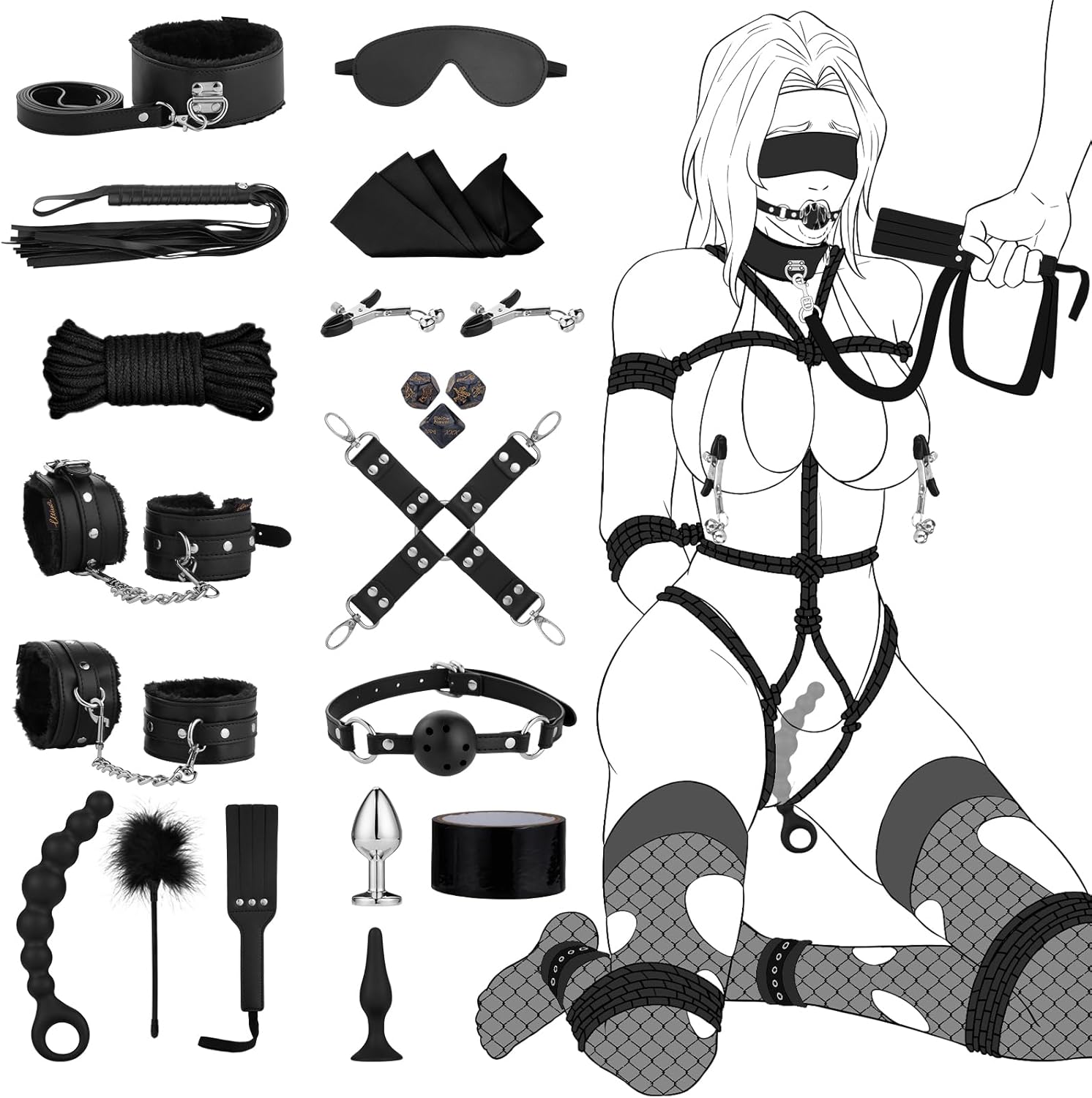 Bdsm Bondage Kit — view 3 of 10
