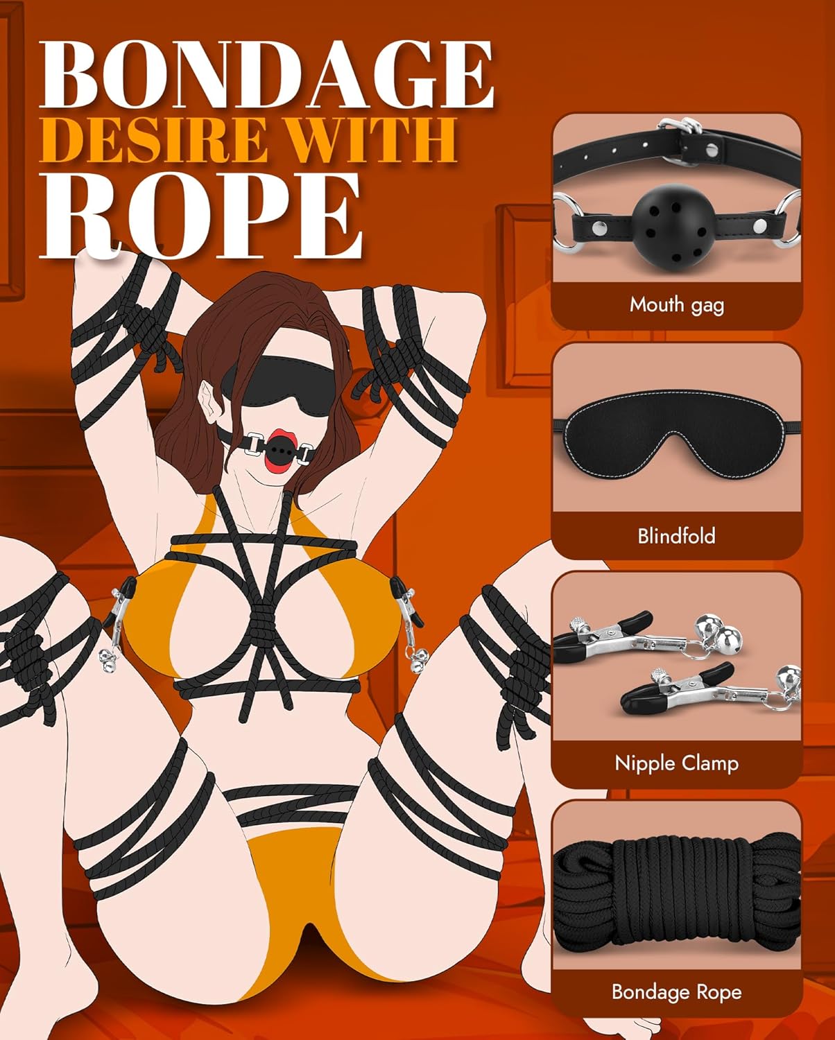 Bdsm Bondage Kit — view 6 of 10