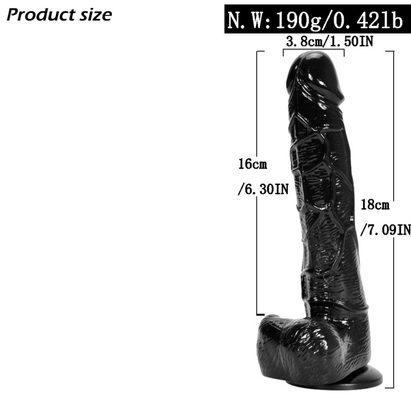 Veined Skin-Feel Dildo — view 13 of 13